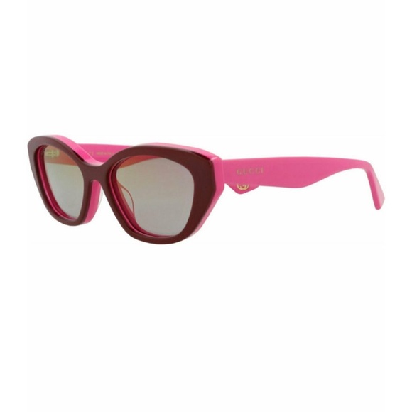 Gucci Bold Pink Cat-Eye Sunglasses - Picture 2 of 5